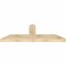 Ekena Millwork Portland Rough Sawn Timber Gable Bracket, Douglas Fir, 60"W x 20"H x 4"D x 6"F, 8/12 Pitch GBW060X20X0406POR00RDF - alternate 2